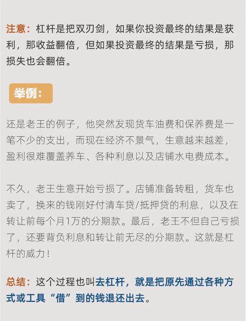 股票如何加杠杆_股票投资杠杆操作原理_杠杆炒股风险分析