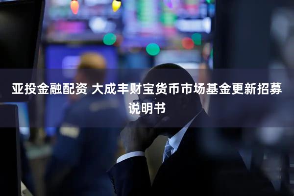 亚投金融配资 大成丰财宝货币市场基金更新招募说明书
